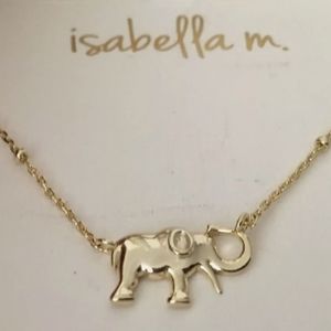 ISABELLA M. Boston ITALY Sterling Silver Elephant